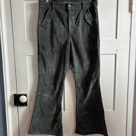 American Eagle Outfitters Pants - American Eagle Hi-Rise Flare Corduroy Pants